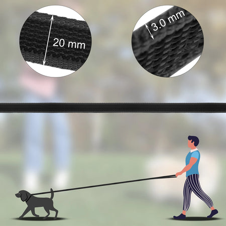 Laisse pour chien de 1,5 m à 15 m